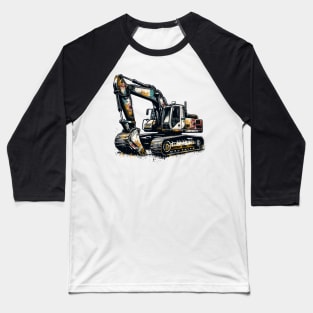 Excavator Baseball T-Shirt